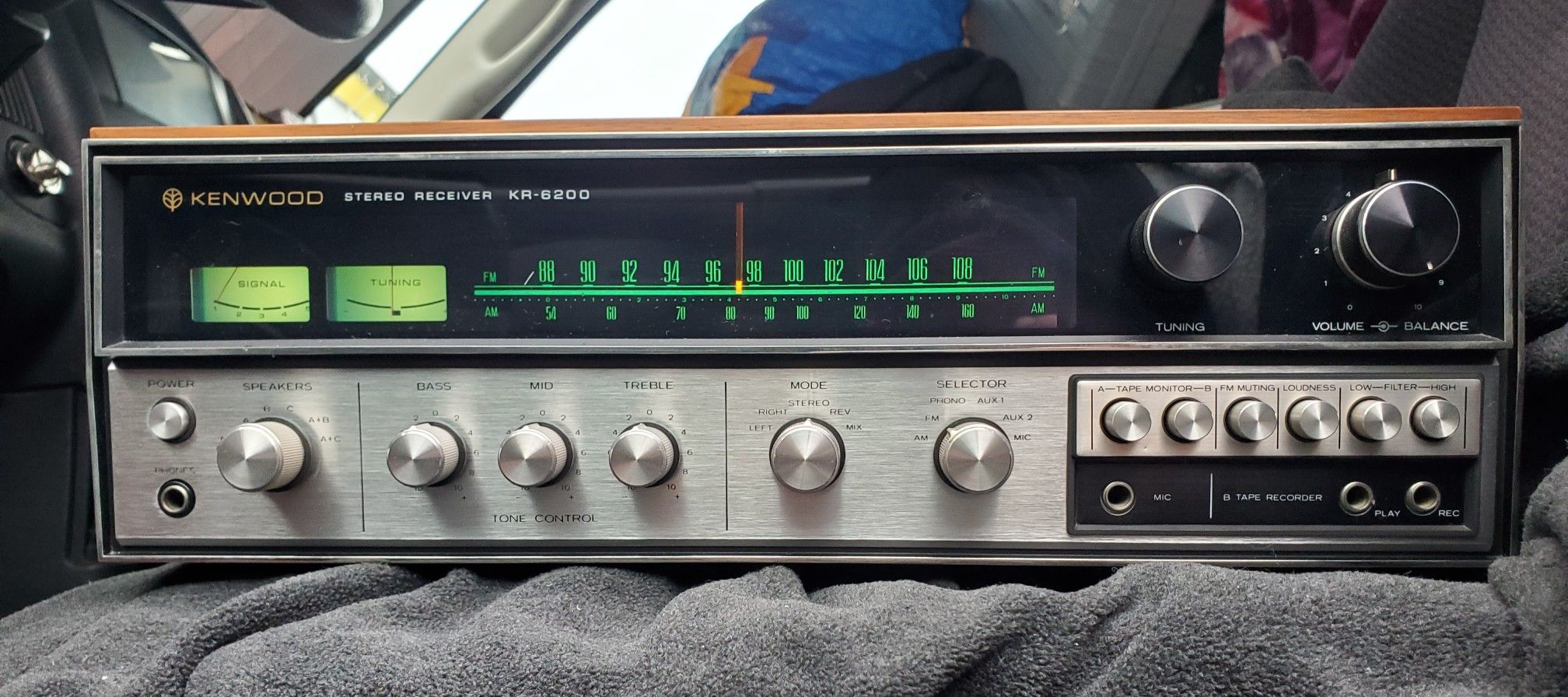 Kenwood KR-6200 Stereo Receiver Vintage