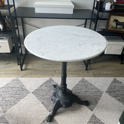 Marble Bistro Table