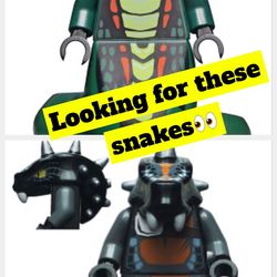 Lego Ninjago Snake Figures