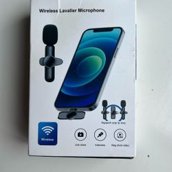 Wireless Lavalier Microphone iPhone 