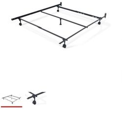 Heavy Duty King, California King Or Queen, Size, Metal Bed Frame, Like New