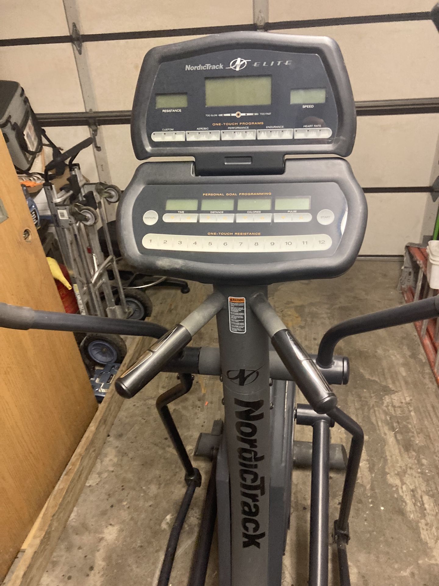 Nordic Track Elite 1300 Front Drive Elliptical Trainer