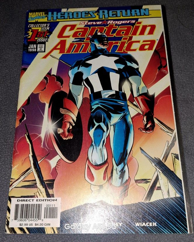 CAPTAIN AMERICA #1, 1998