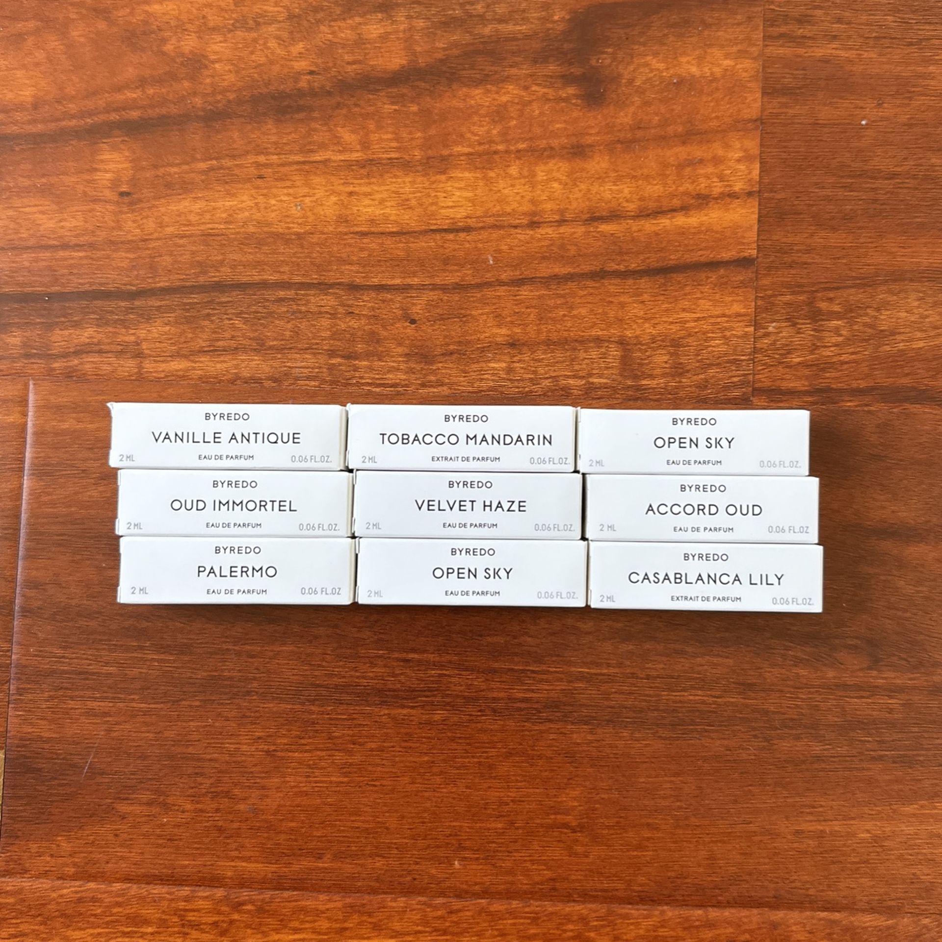 BYREDO sample packs