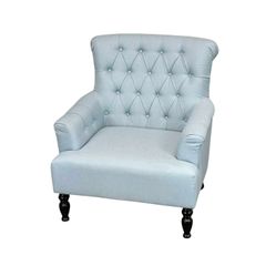 Christopher Knight Home Bernstein Tufted Club Armchair with Rolled Backrest