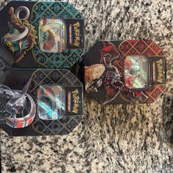 Paldean Fates Tins Set Of 3 