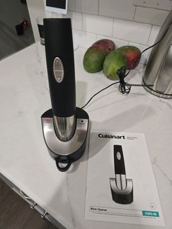 Cuisinart Cordless Wine Opener - Pristine Condition (Model CWO-48)