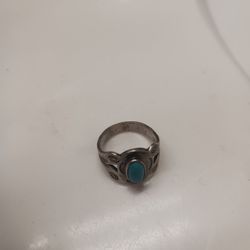 Silver Turquoise Ring