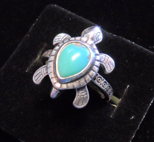 JAMES AVERY TURTLE GEMSTONE LADIES RING (SIZE 7) for Sale in San