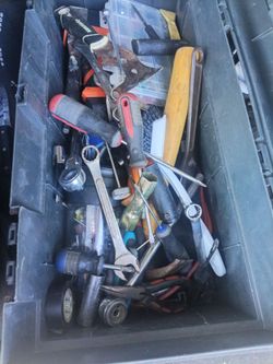 TOOL BOX FULL OF GREAT TOOLS