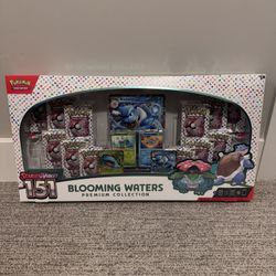 Pokemon Scarlet & Violet 151 Blooming Waters Premium Collection Box NEW