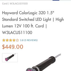 LED Spa/pool Light 2