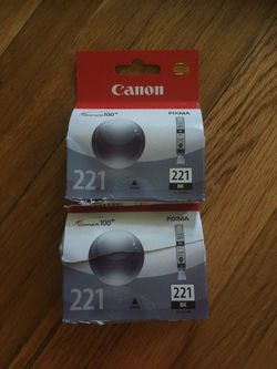 Cannon ink cartridges ( black #211 ) brand new