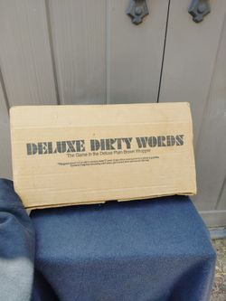 Deluxe Dirty Words Board Game