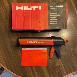 Hilti MD 2500 Adhesive Dispenser Gun