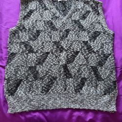 Men Sweater Vest 2x , Never Used, Nice! $