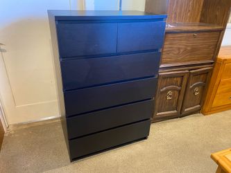 IKEA Storklinta Six Drawer Chest in Black