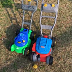 Fisher Price Bubble Making Lawnmower 