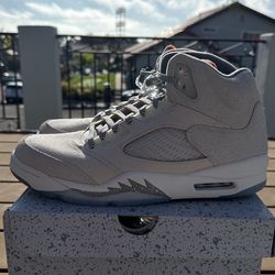 Nike Air Jordan 5 Craft Light Orewood Brown 