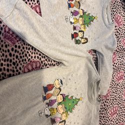 Kids Peanuts Christmas Sweater 
