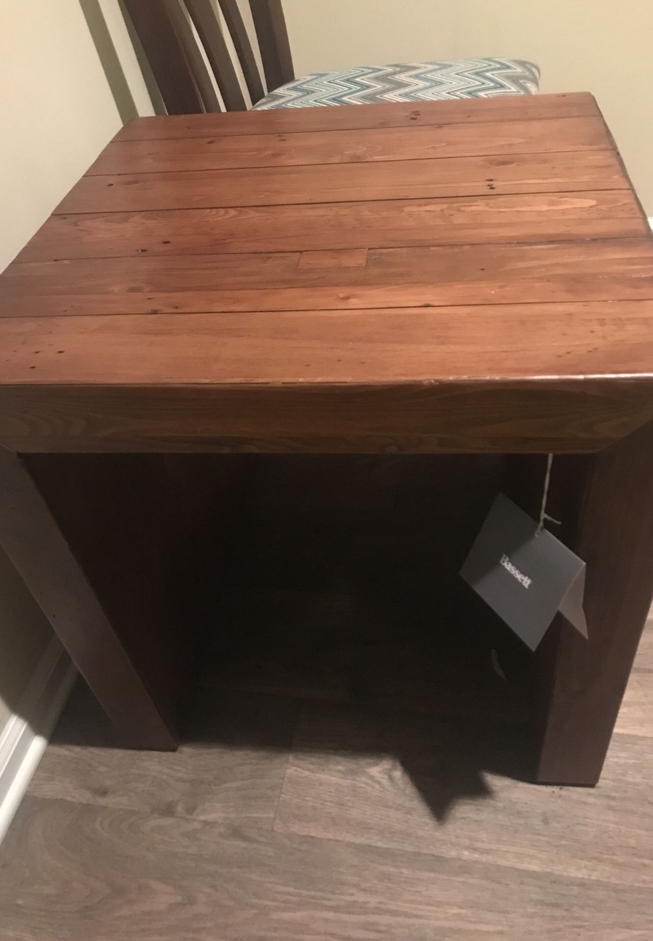 Basset end table