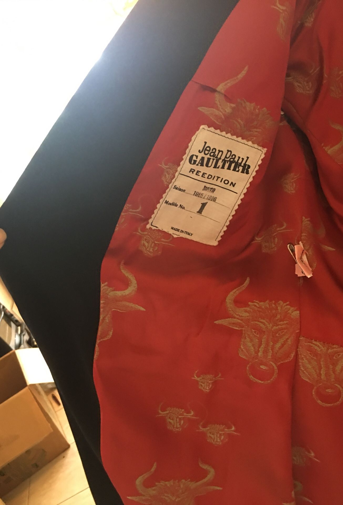 Jean Paul Gauthier Vintage Black Coat