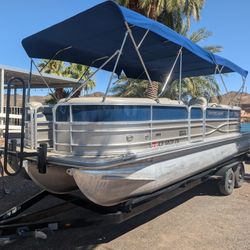 2018 Berkshire 24 Rfx Cts Pontoon Tritoon 175 Yamaha Outboard