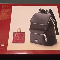 Versace Eros Flame Backpack Cologne NOT Included