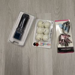 Luggage Scale, Cookie Cutters, Ping Pong Balls