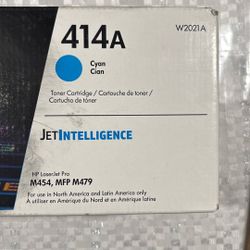 hp 414 a Toner Cartridge Cyan 