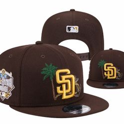 Padres New Era Snapback Hat MLB Cap