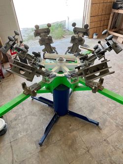 Screen printing equipment