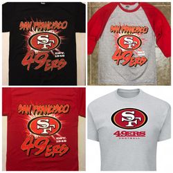 49ERS tees