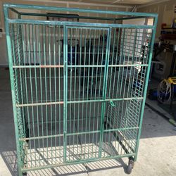 Green Bird Cage