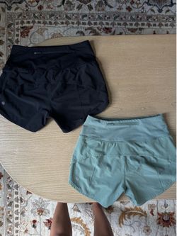 LULULEMON SPEED UP SHORTS SIZE 4 ($30 each)