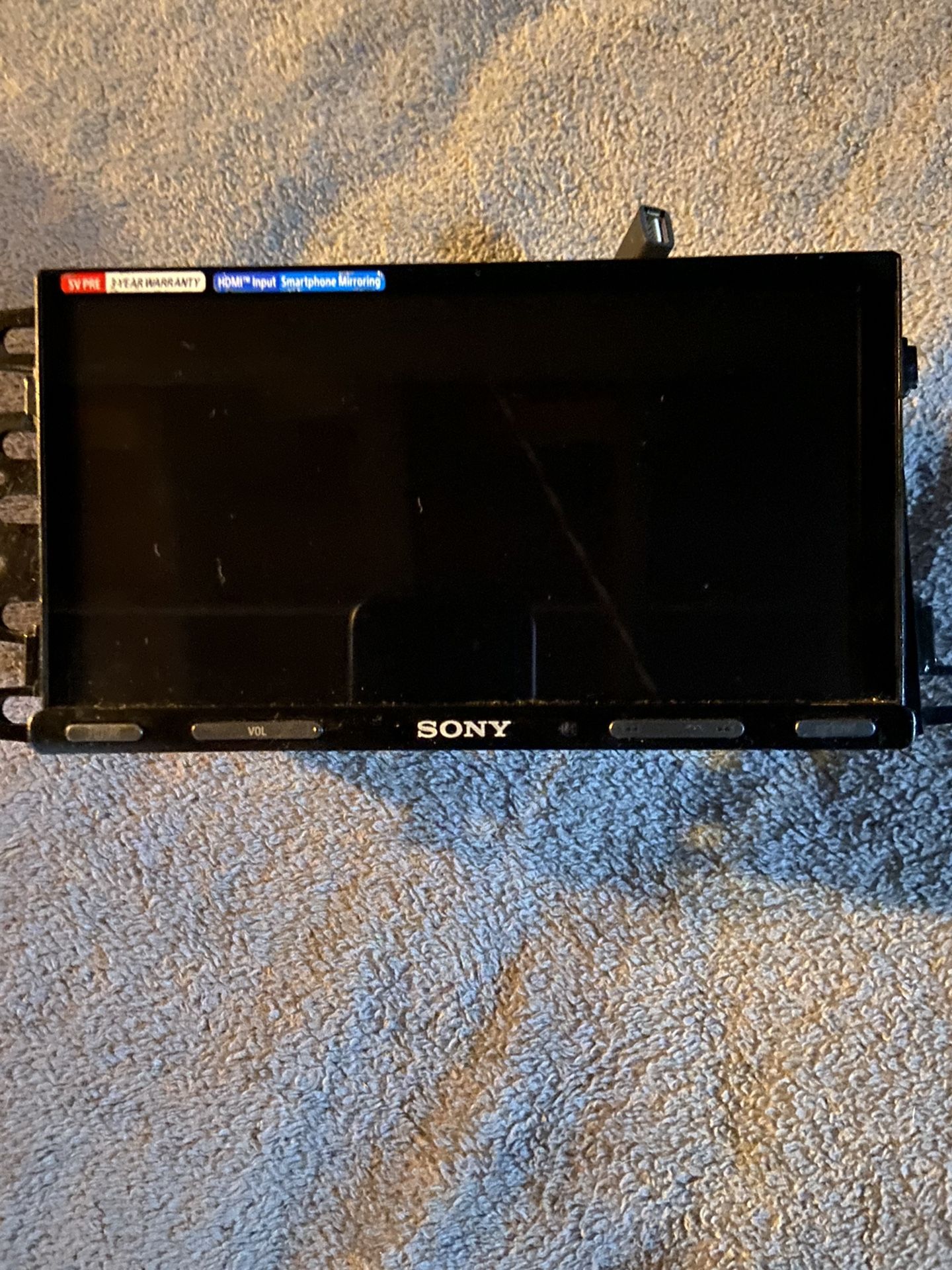 Sony Double Din Will Back Up Camara