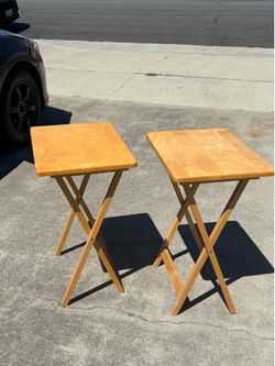 Personal folding tables