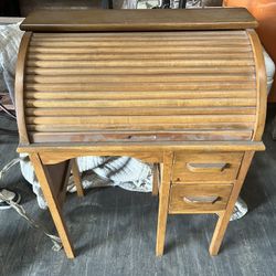 Antique Roll Top Desk only $60