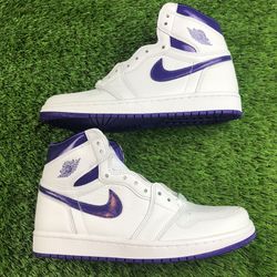 Jordan 1 Court Purple 