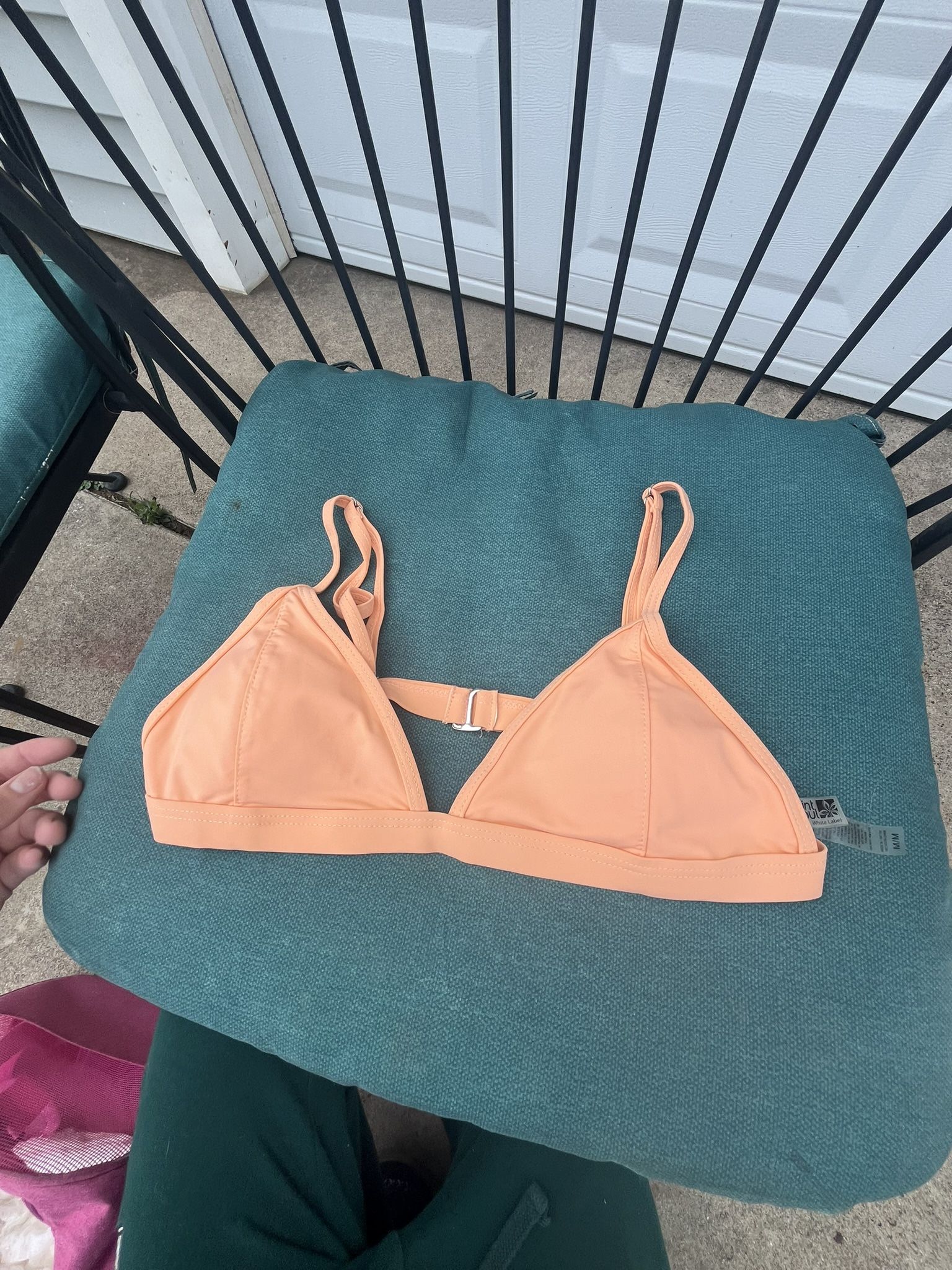 Triangle bikini top