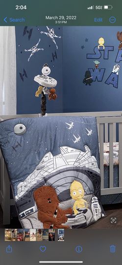 Star Wars Crib Bedding