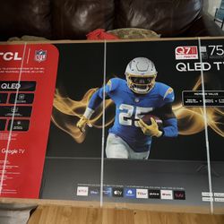 Tlc Tv 75 inch With Warantty From Costco 