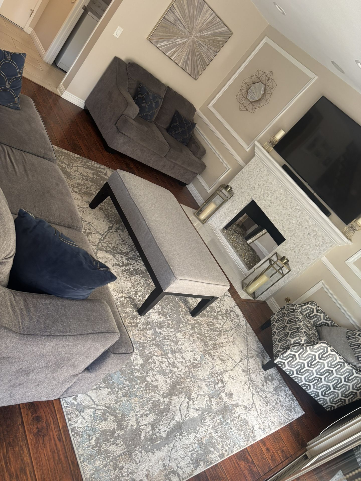 Beautiful Ashley Family Room Set
