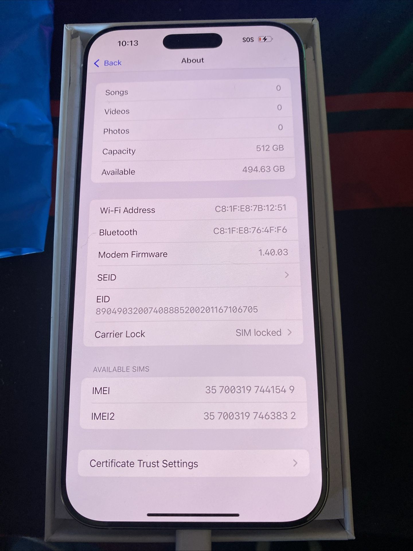 iPhone 16 Pro max