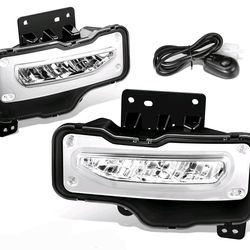16-18 GMC SIERRA 1500/19 LIMITED LED Fog Lights Luces Focos Micas Faros Faroles