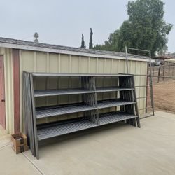 Horse Livestock Fence Arena Corral Panels 