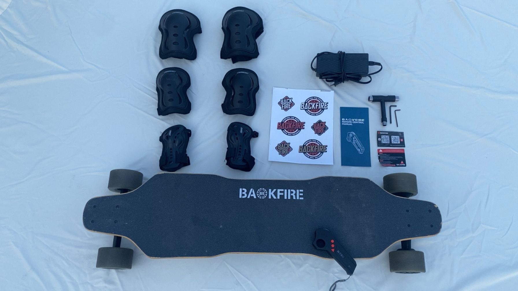  Ready-to-Ride Backfire G2 Electric Skateboard Package