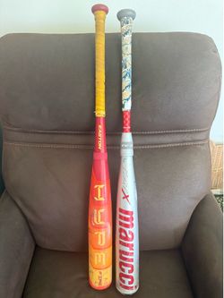 2025 Easton Hype Fire Bar & 2022 Marucci Cat X Composite Bat