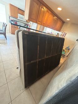 full size bed and box spring