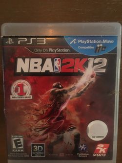 Sony PlayStation ps3 nba 2k12